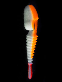 Поролоновая рыбка "3D Stream" 12 WOr Fluo