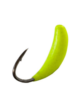 Мормышка Банан (Banana) 0,25/2, жёлтый Fluo +